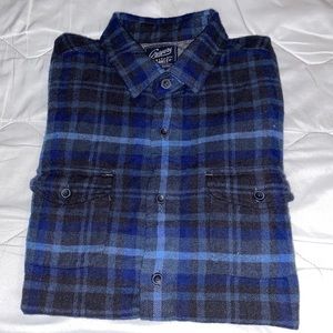 Grayers Men's Heritage Flannel Shirt Medium NWT